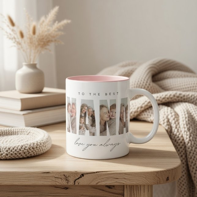 Personalized NANA Photo | Custom Love You Always Tasse (Von Creator hochgeladen)