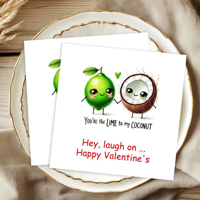 Personalized Napkins Cute Food Love Quotes Serviette (Personalized Napkins Cute Food Love Quotes)