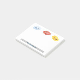Personalized Notepad Post it Post-it Klebezettel