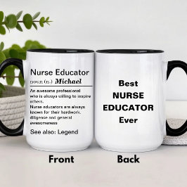 Personalized Nurse Educator Definition Tasse