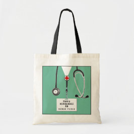 Personalized Nurse Tragetasche
