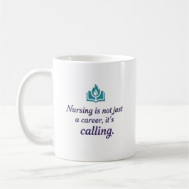 Personalized Nursing is a Calling Modern Gift Kaffeetasse