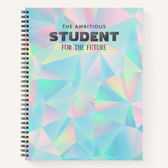 personalized opal notebook notizbuch (Vorderseite)