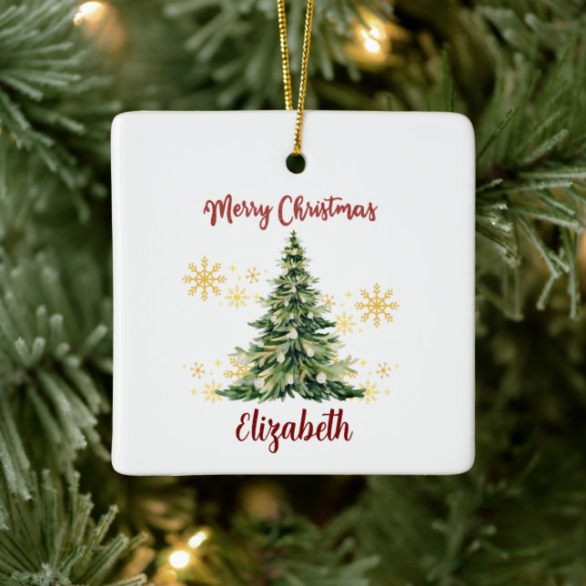 Personalized Ornament (Baum)