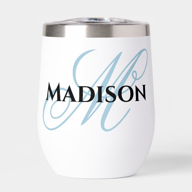 Personalized outdoor wine glass thermal wine tumbl (Vorderseite)