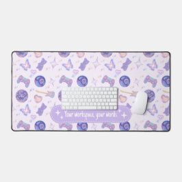 Personalized pastel y2k lavender aesthetic pattern