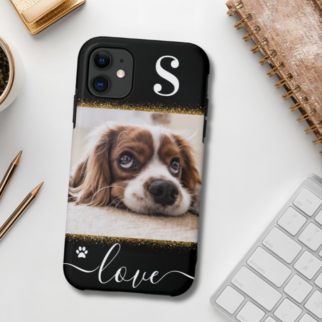 Personalized pet photo dog lover keepsake Case-Mate iPhone hülle (Von Creator hochgeladen)