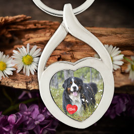 Personalized Pet Photo Dog Lover Keepsake Schlüsselanhänger