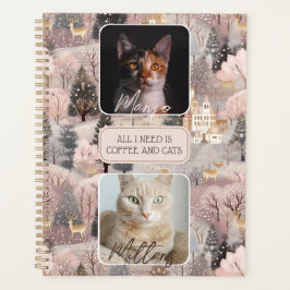 Personalized Pets Photo Collage Christmas Planer
