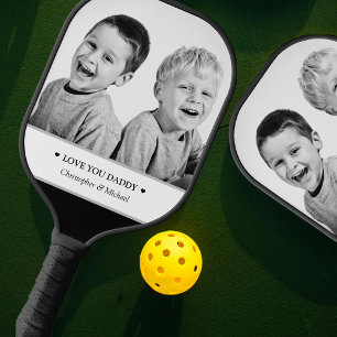 Personalized Photo And Message Pickleball Schläger