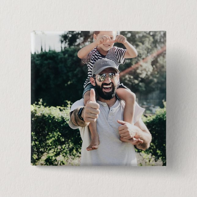 Personalized Photo Button (Vorderseite)