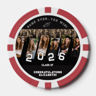 Personalized Photo Funny Gift Graduation  Pokerchips