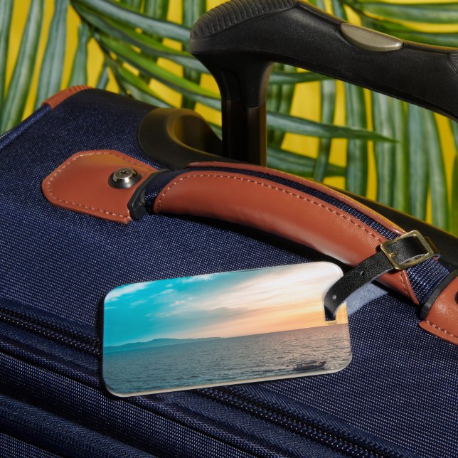 Personalized Photo Gepäckanhänger (Vorderseite Insitu 3)