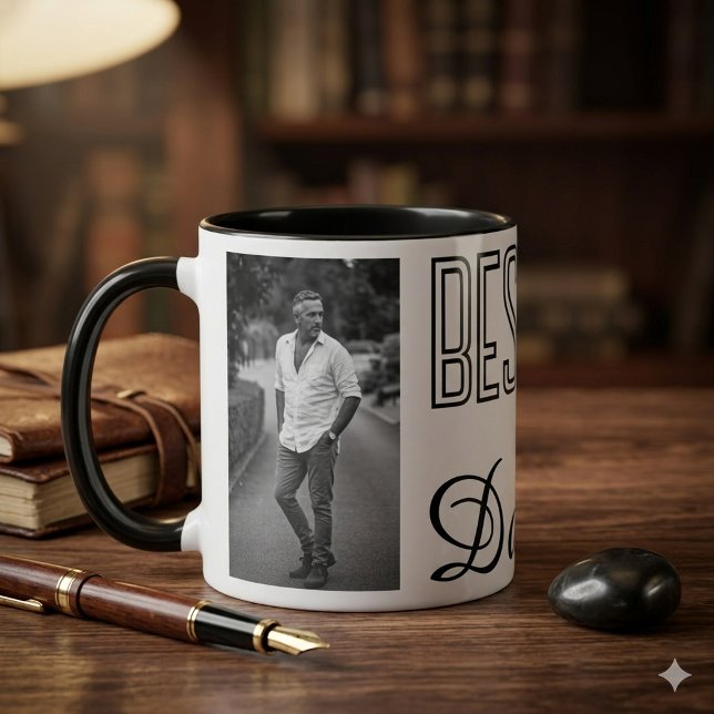 Personalized Photo Mug for Father’s Day Gift Tasse (Von Creator hochgeladen)