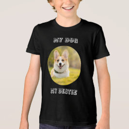 Personalized Photo Template for My Dog - My Best Tri-Blend Shirt