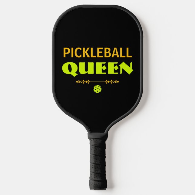 Personalized Pickleball Queen Paddle (Vorderseite)