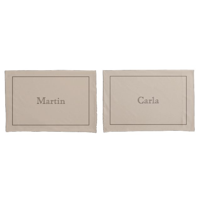 Personalized pillow cases kissenbezug (Vorderseite-Set)
