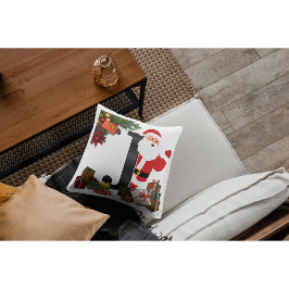Personalized Pillow with Letter Kissen