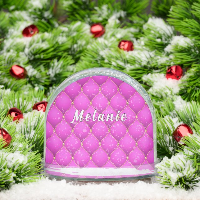 Personalized Pink and Gold Custom Your Name (Noël)