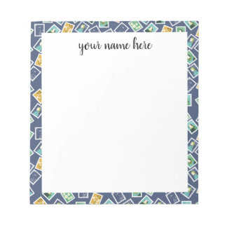 Personalized Postal Worker Notepad Notizblock