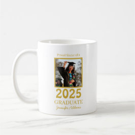Personalized Proud sister graduate Kaffeetasse