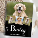 Personalized Puppy Dog Monogram Name 5 Pet Photo Planer<br><div class="desc">Keep all your puppy appointments, and adventures easily organized with a personalized dog photo planner. Whether it's all the fun puppy adventures, veterinarian visits, training schedules, or all the puppy playdates, this dog photo planner and dog memory book will be a precious keepsake you will cherish for many years. Personalize...</div>