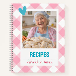 Personalized Recipe Notebook Notizbuch
