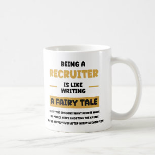Personalized Recruiter-Kaffeetasse – Lustiges Gesc Kaffeetasse