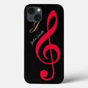 personalized red treble clef music title_seo2