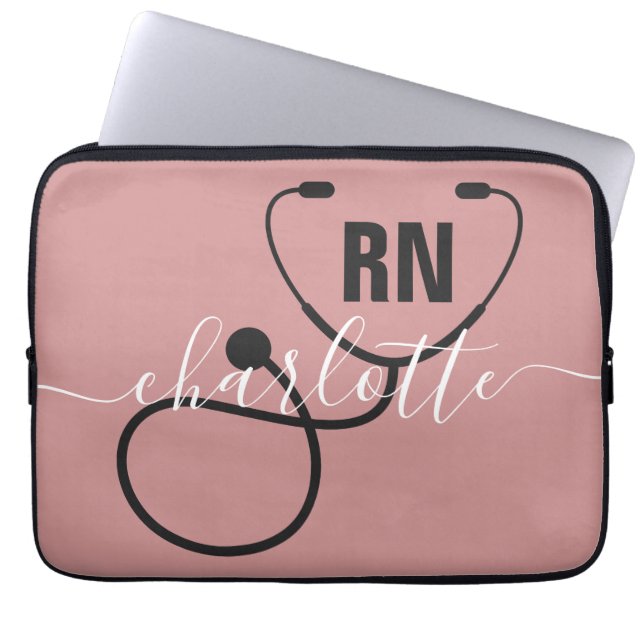 Personalized RN Registered Nurse Graduation Laptopschutzhülle (Vorderseite)