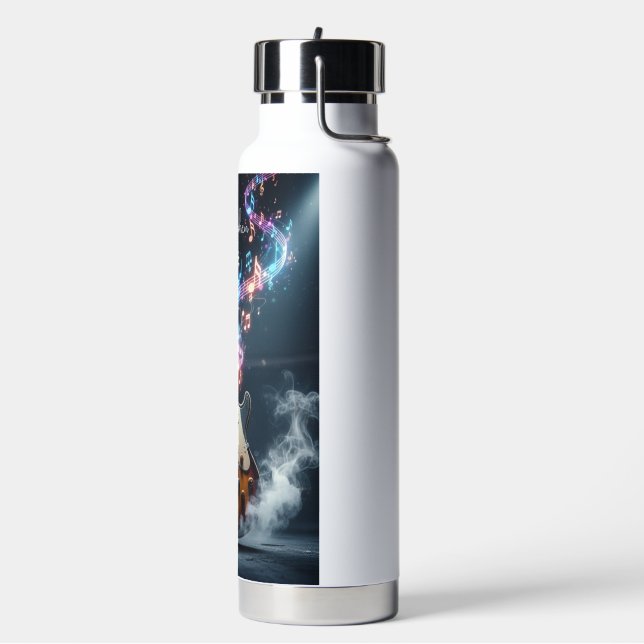 Personalized Rock n Roll - Featured Shred guitar Trinkflasche (Links)