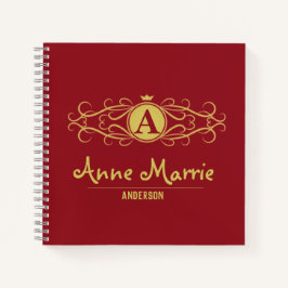 Personalized Rose Dial Women’s Elegant Custom Time Notizbuch