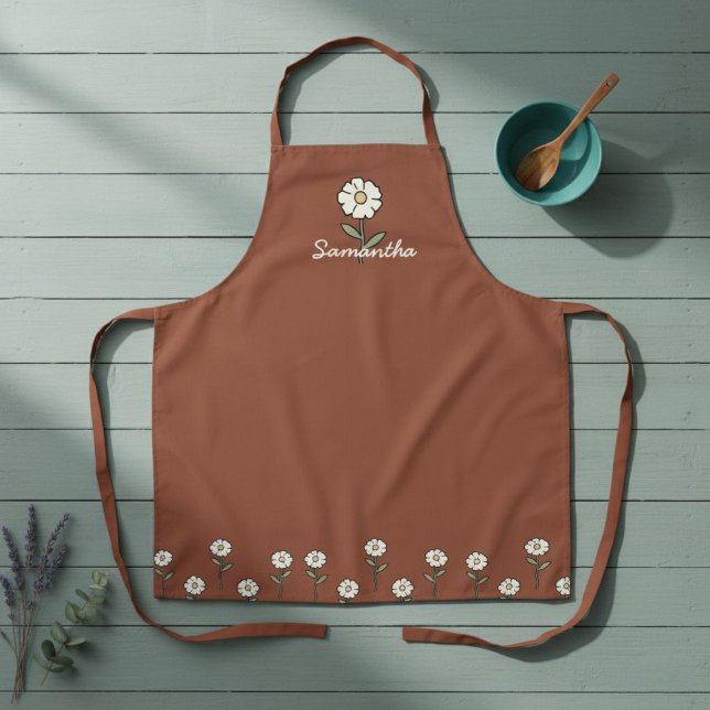 Personalized Rustic Farmhouse Apron for Kitchen  Schürze (Von Creator hochgeladen)