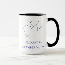 Personalized Sagittarius Constellation Mug - Custo Tasse