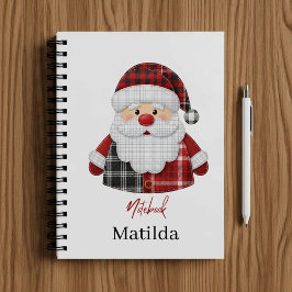 Personalized Santa notebook  Notizblock