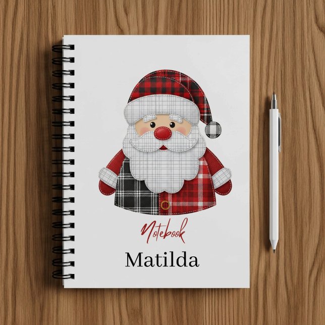 Personalized Santa notebook  Notizblock (Von Creator hochgeladen)