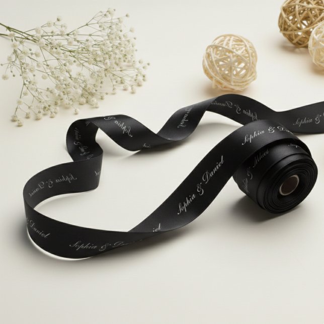 Personalized Satin Ribbon with Custom Text Satinband (Von Creator hochgeladen)