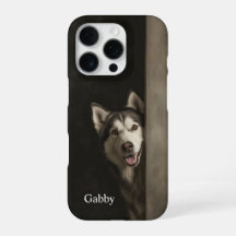 Personalized Siberian Husky Portrait