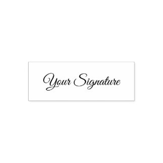 Personalized signature permastempel