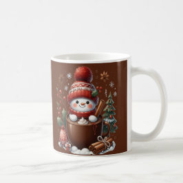 Personalized Snowman Mug - Custom Name Gift Kaffeetasse