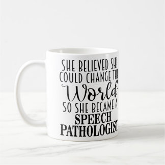 Personalized Speech Pathologist Gift Mug Kaffeetasse