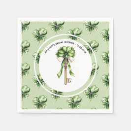 Personalized St. Patrick’s Day Bridal Shower Serviette