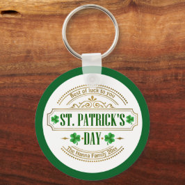 Personalized St. Patrick's Day I Luck of the Irish Schlüsselanhänger