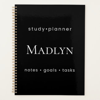Personalized Study  Weekly Planner  Planer