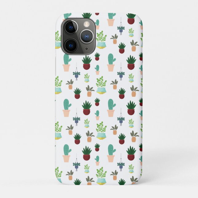 Personalized Succulent Cacti Case-Mate iPhone Hülle (Rückseite)