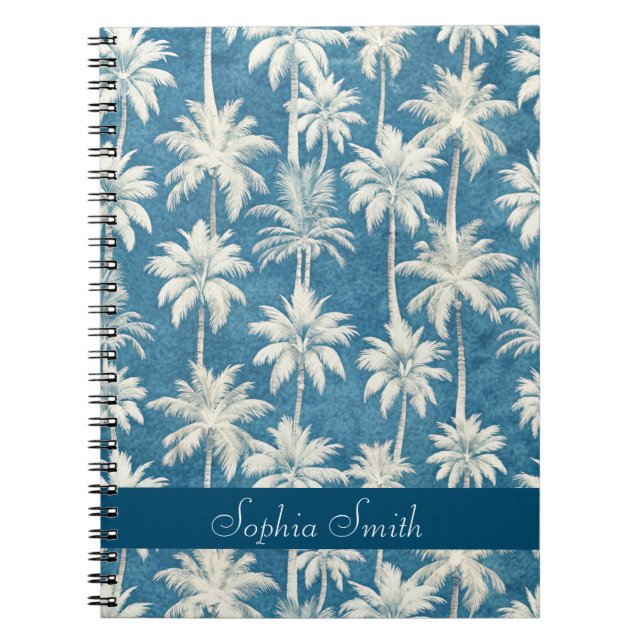 Personalized Summer on the Beach Notizblock (Vorderseite)
