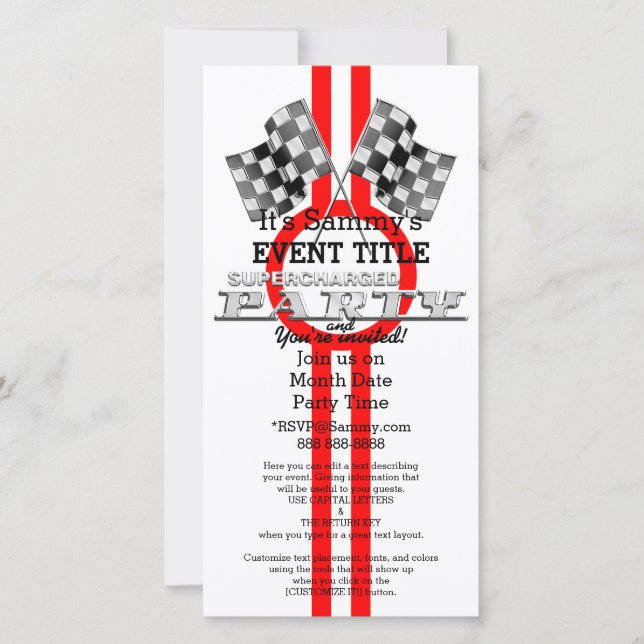 Personalized Supercharged Performance Party (Vorderseite)