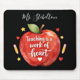 Personalized Teacher Appreciation Mouse Pad Mousepad