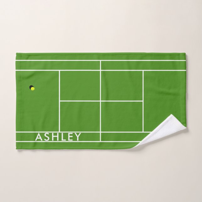 Personalized Tennis Sports Towel Handtuch (Handtuch)