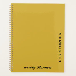 Personalized Text Planner Elegant Custom Planer